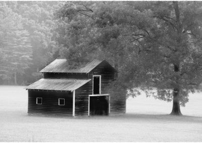 Tryon Barn Black and White